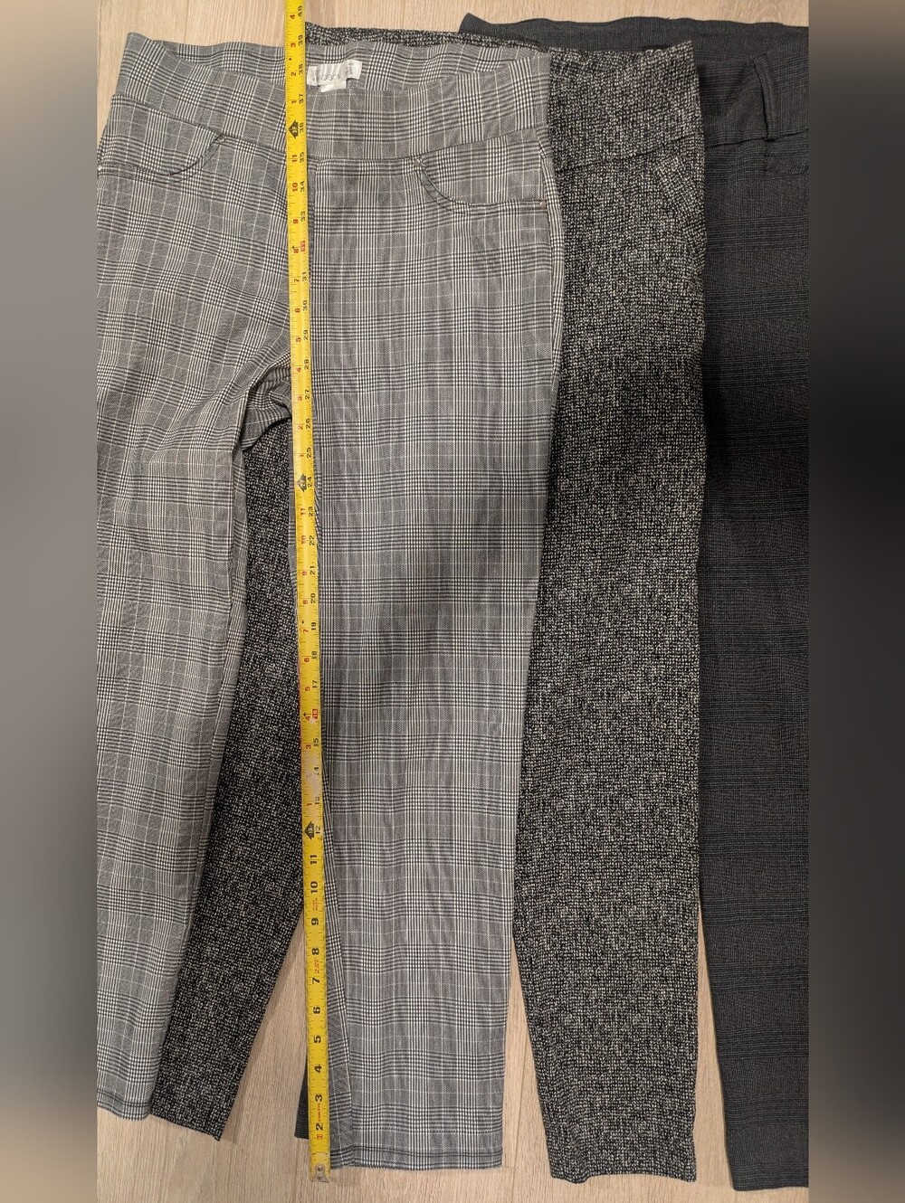 Womens Patterned Dress Pants Trio Size M - Picture 3 of 4